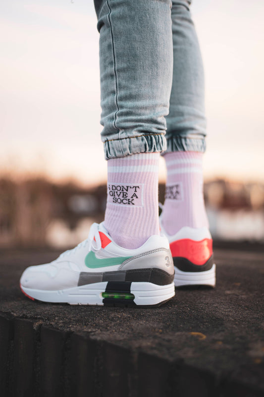 I don't give a sock pink edition sokken